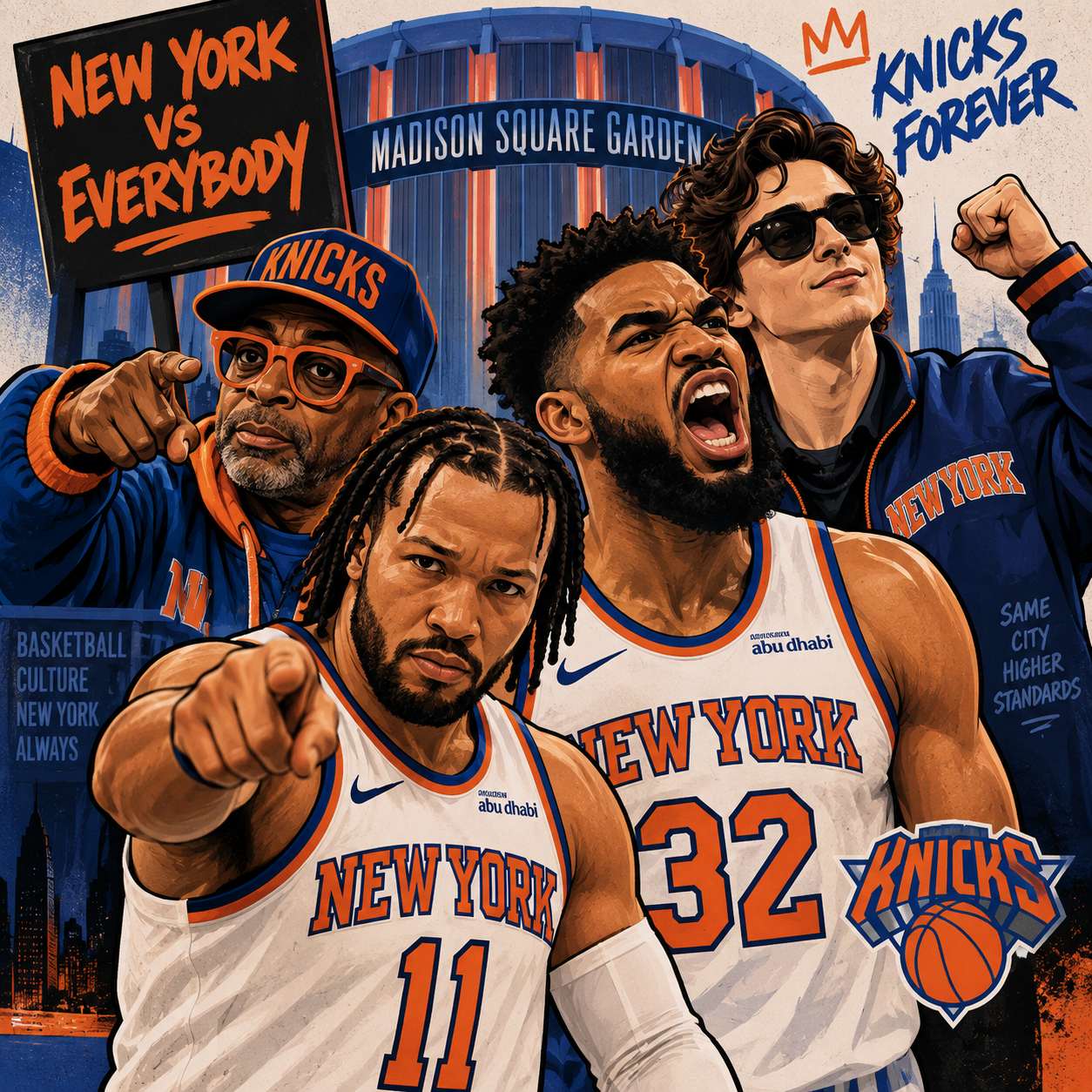 New York Knicks no Leste